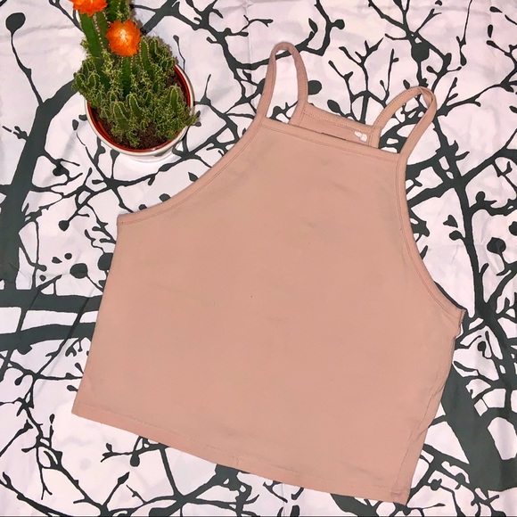 Me to We Tops - Me to We Nude Crop Top